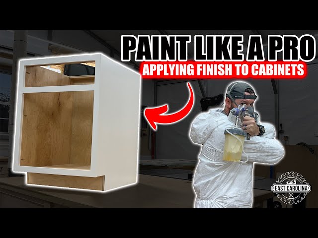 HVLP vs Airless? // How to paint kitchen cabinets the right way!
