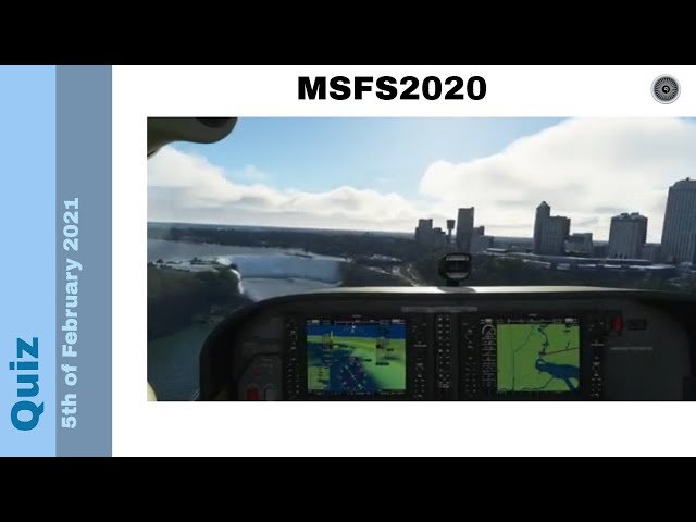 Flight Simulator 2020 - Quiz 5th February 2021