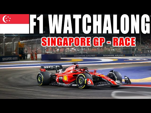 🔴 F1 Watchalong - Singapore GP Race - with Commentary & Timings