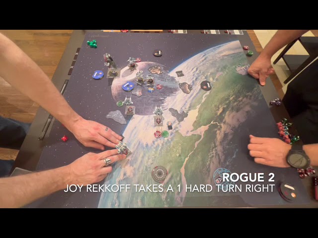 X-Wing Battle Report: Children of Mandalore - BatMando takes on Rogue 2 in Cargo Disruption Part II