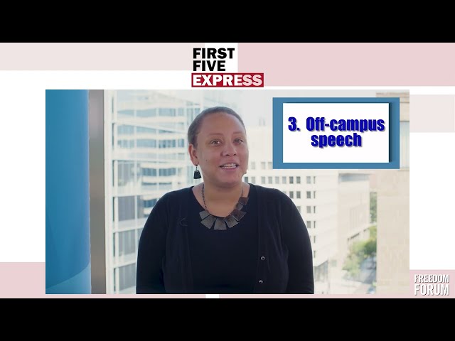 First Five Express: Back to School