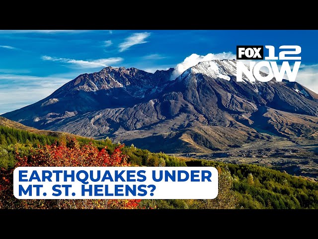 LIVE: Earthquakes under Mt. St. Helens?
