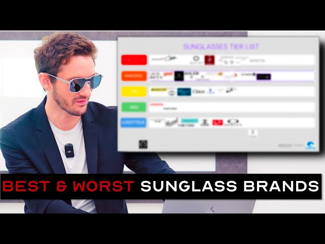 The Sunglasses Tier List - BEST Brands of 2024 RATED