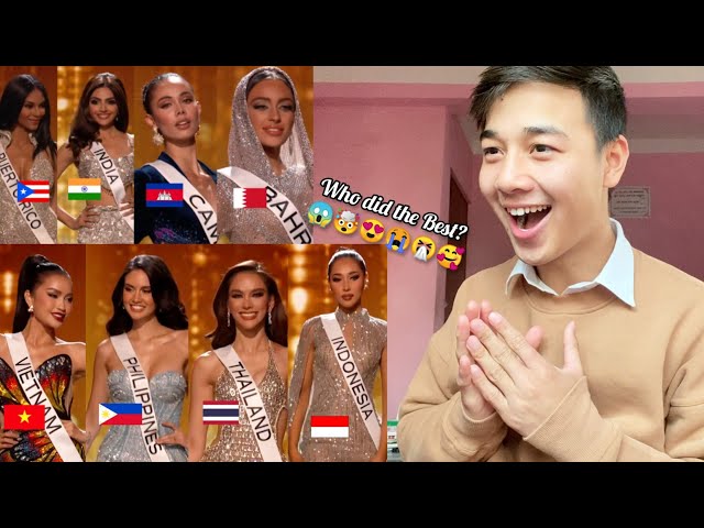 MISS UNIVERSE 2022 Preliminary Competition | Evening Gown Round | REACTION