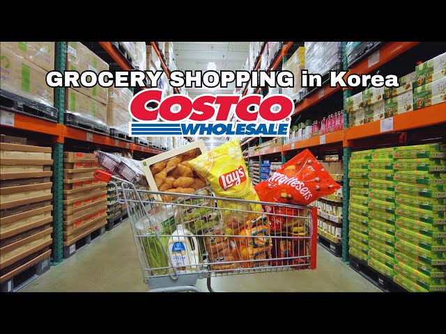 Grocery Shopping in Korea | Costco Korea | Wholesale Food with Prices | Shopping in Korea