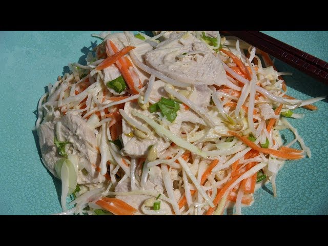Coleslaw : Cabbage & Chicken Salad with Chinese Mayonnaise - Morgane Recipes