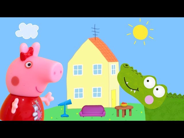 Peppa Pig Game | Crocodile Hiding in Family Home Furniture
