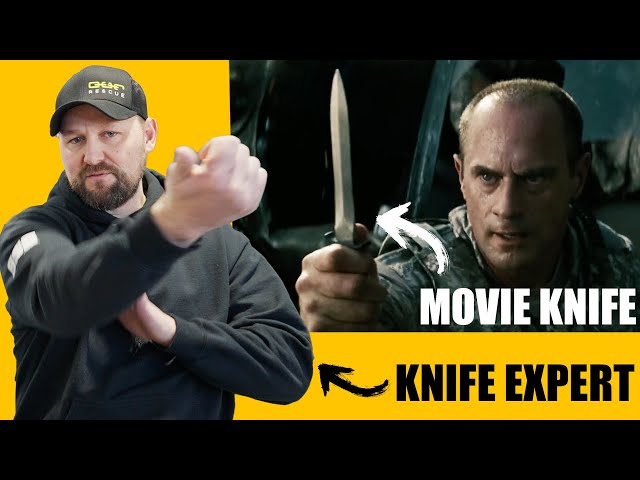 Knife Expert Reacts to Our Favorite Knife Fights From The Movies!
