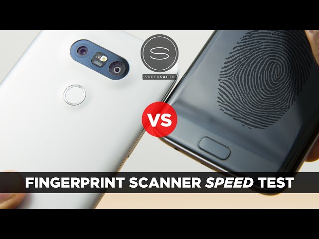 LG G5 vs Galaxy S7 - Fingerprint Scanner Speed Test