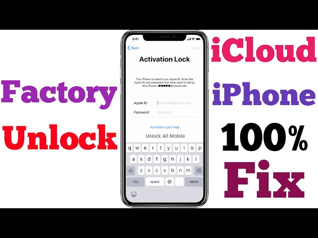 Factory Unlocked iCloud Activation Locked iPhone✔️1000% Working any iPhone