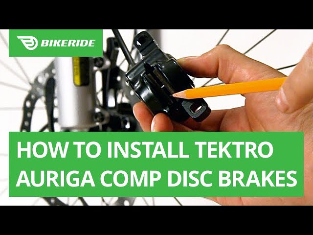 How to Install Tektro Auriga Comp Disc Brakes