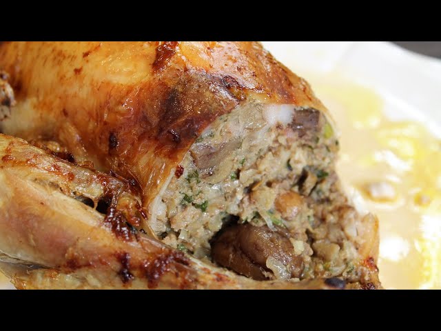 Meat Stuffing for Roasted Poultry - Morgane Recipes