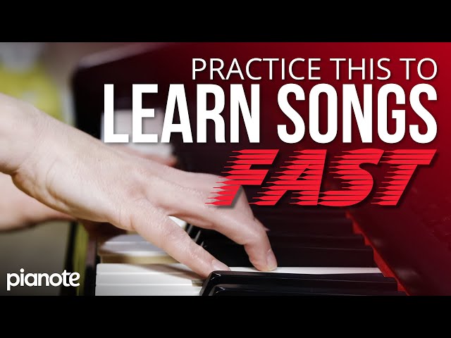 3 Things To Practice Right *NOW* To Learn Songs FAST (Beginner Piano Lesson)