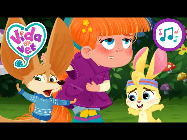 You're Dizzy and its a Mystery Song  | Music Video Compilation 🎶 Vida the Vet | Cartoons for Kids