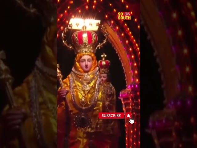 Crowning Ceremony of Mother Mary Held At Velankanni Church in Nagapattinam | SoSouth