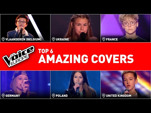Crazy good covers in The Voice Kids | TOP 6