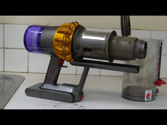 How To Clean And Maintain The Dyson V15 and How To Access Secret Menus On The Vacuum