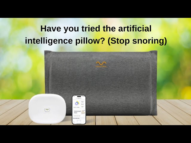 Smart anti snoring pillow 2024 (Best innovation award)