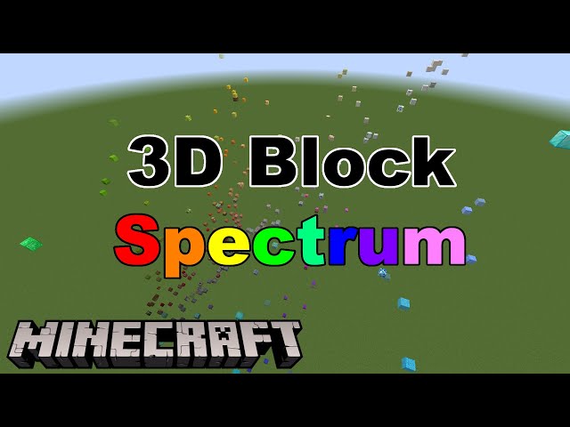 Minecraft 3D  Block Spectrum 1.16