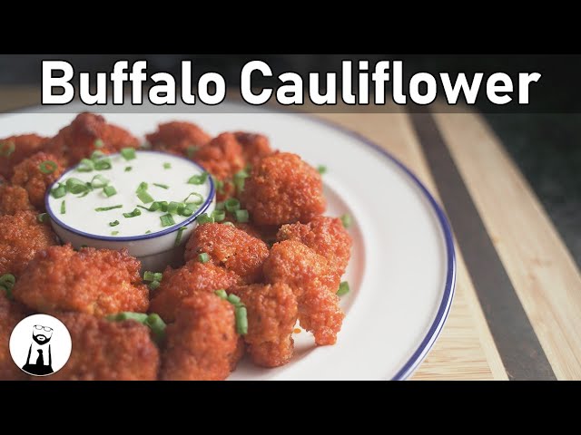 Buffalo Cauliflower, Low-Carb/Keto/Gluten-Free  | Black Tie Kitchen
