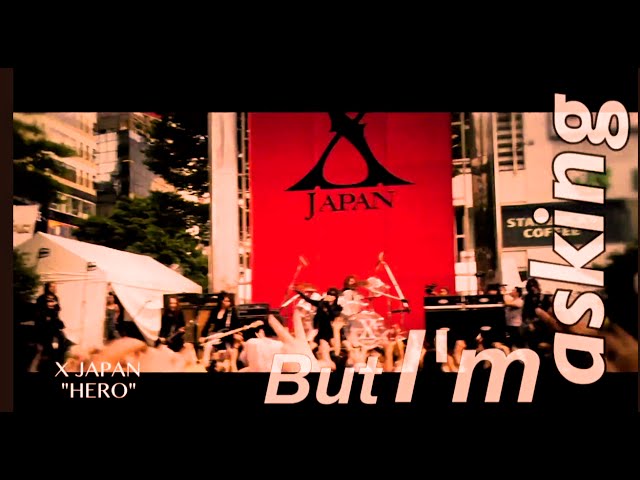 X Japan - Hero (lyric video trailer)