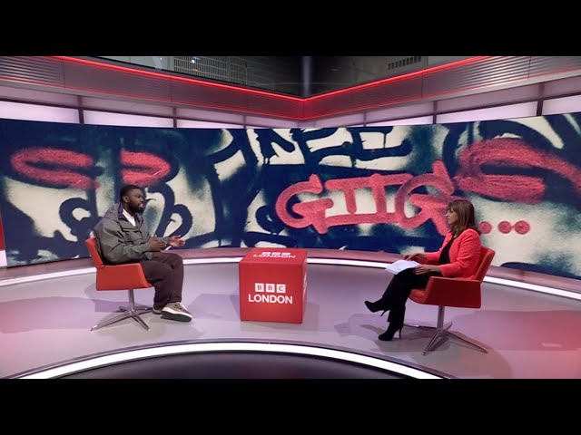 Ghetts on BBC London News - 06 Mar 2024