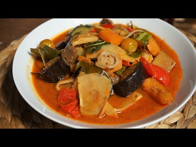 Vegetable Thai Red Curry : very fragrant and tasty - Morgane Recipes