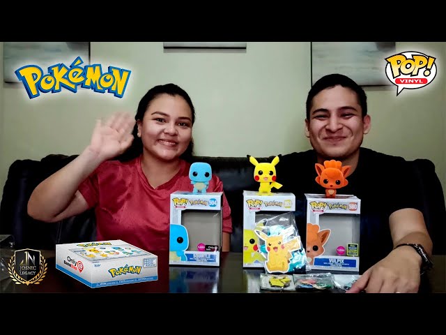 Funko Box Pokemon Flocked - Pop Pikachu 353 Squirtle 504 | Vulpix 580 compra en GameStop Ecuador📦