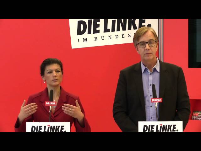 Sahra Wagenkecht, Dietmar Bartsch, DIE LINKE: Sozialer Aufbruch zu mehr Gerechtigkeit und Frieden