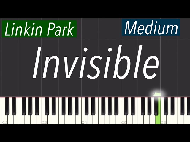 Linkin Park - Invisible Piano Tutorial | Medium