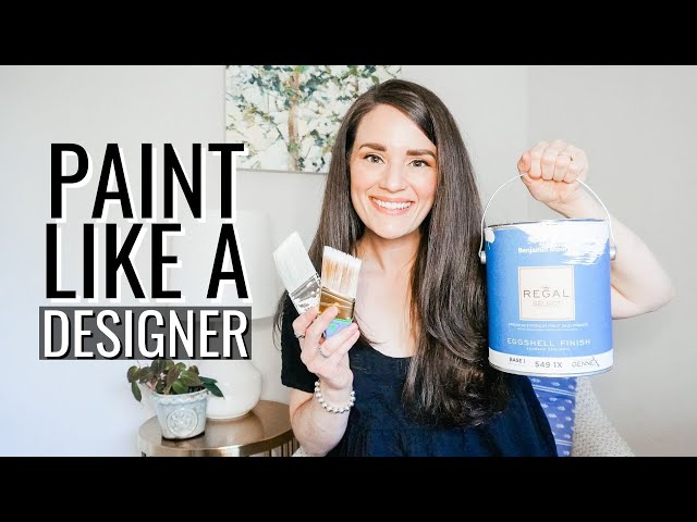 INTERIOR DESIGN Painting Tips | How to Choose Paint Colors, Painting Supplies, and More!