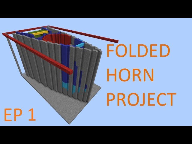 First panels - Folded Horn Project ep 1