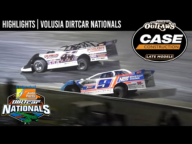 World of Outlaws CASE Late Models | DIRTcar Nationals | February 15, 2024 | HIGHLIGHTS