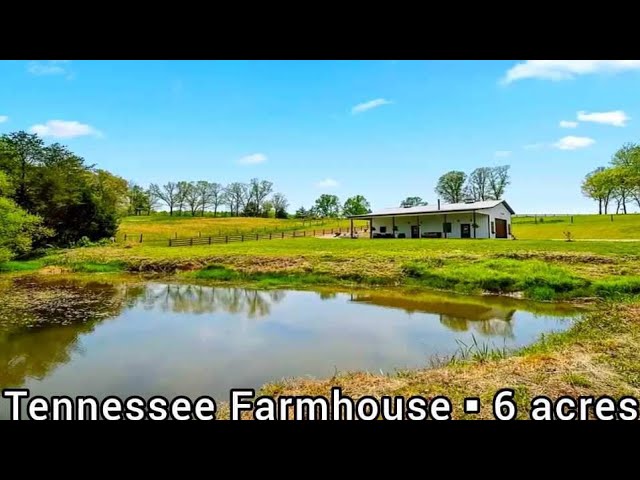 Tennessee Farmhouse For Sale | $349k | 6 acres | Tennessee Real Estate For Sale | Barn Dominiums