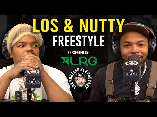 Los & Nutty Freestyle on The Bootleg Kev Podcast