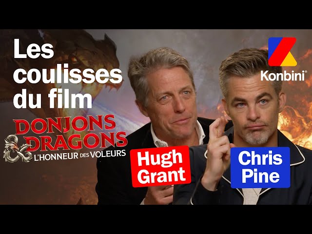 Donjons & Dragons : Les IMMENSES acteurs Hugh Grant et Chris Pine nous disent TOUT 😱