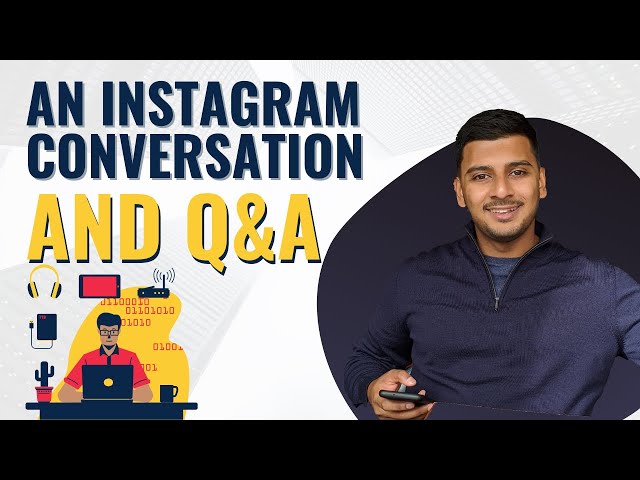 Career Conversation with Q&A - My Background, Internships, Career, Banking and Entrepreneurship
