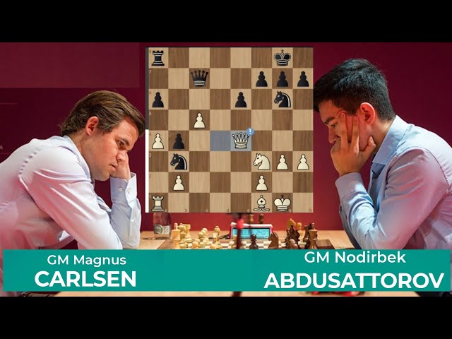 Magnus Carlsen vs Nodirbek Abdusattorov | Superbet Rapid & Blitz Poland 2024