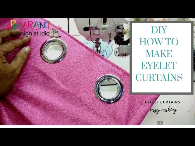How To Make Eyelet Curtains
