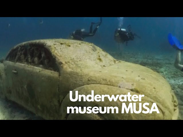 Musa Cancun underwater museum Mexico