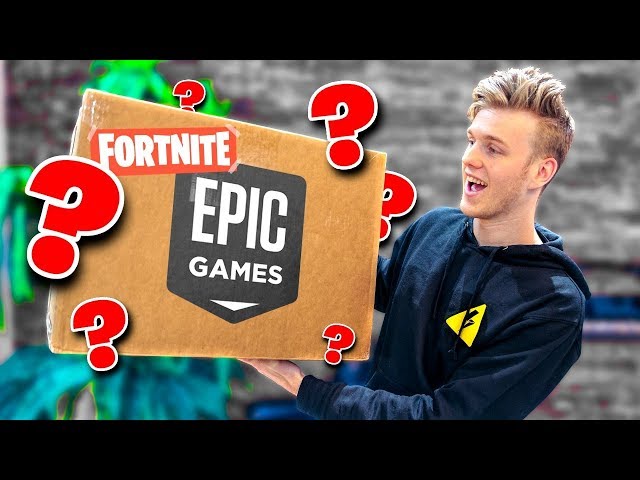 Unboxing A Fortnite Package from Epic Games!
