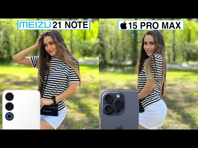 Meizu 21 Note Vs iPhone 15 Pro Max Camera Test Comparison