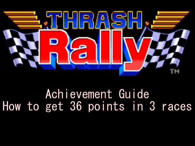 ACA NeoGeo Thrash Rally Caravan and Hi Score Mode Achievement Guide (Xbox One)