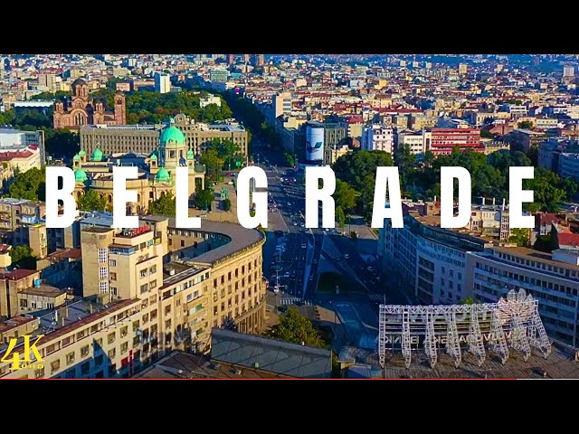 Belgrade, Serbia 🇷🇸 in 4K ULTRA HD | Drone Video