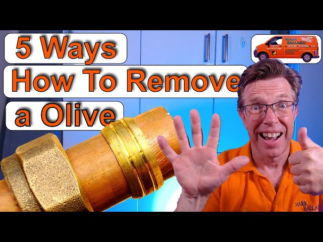 How To Remove a Olive, Five Different Ways To Remove a Old Olive Off a Pipe.