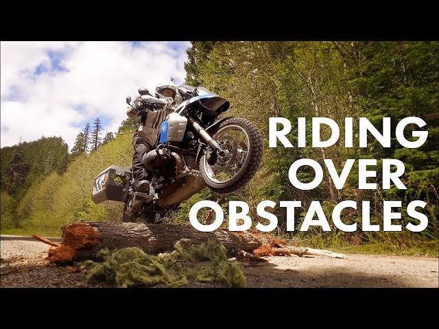 How to Ride Your ADV Motorcycle Over Obstacles - No Need to Turn Around and Go Back - R1200GS