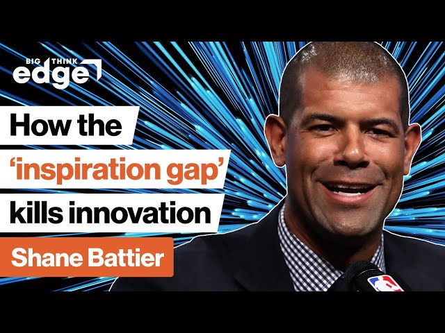 The 'inspiration gap' kills innovation. How can we do better? | Shane Battier | Big Think Edge
