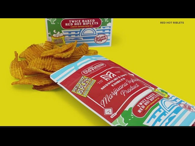 Red Hot Riplets' THC-infused chips