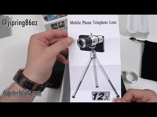 Galaxy S6 Telescope Case and Tripod from MobileFun