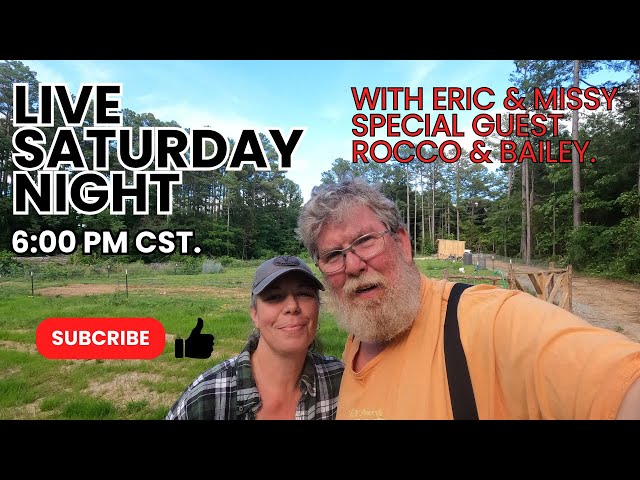 WERE SPILLING THE BEANS! live at 6:00 pm CST. Coule builds, Tiny House, DIY, Homesteading, Freedom.